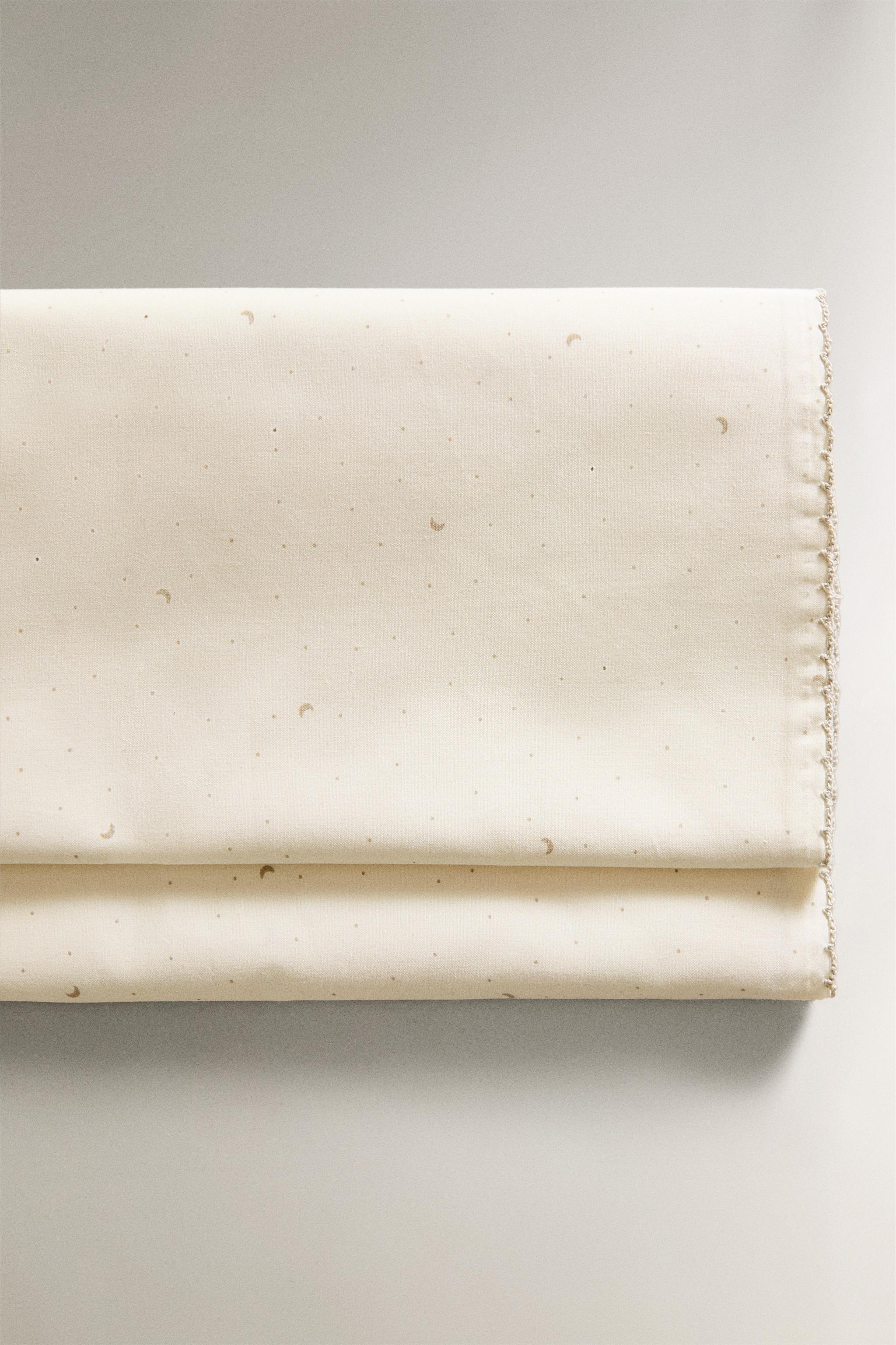 ENSEMBLE DE DRAPS POUR BERCEAU LUNE